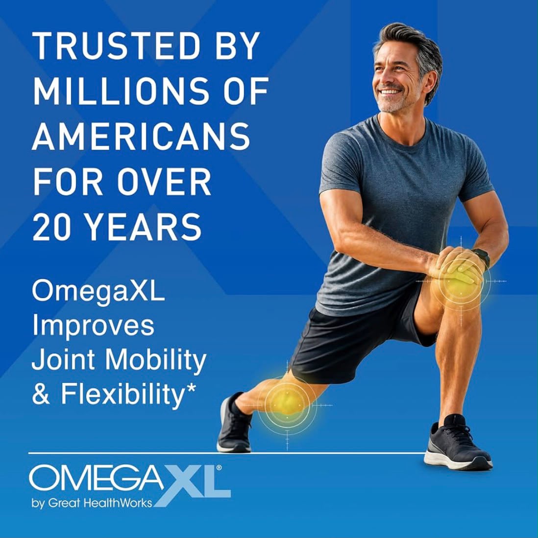 OmegaXL Joint & Muscle Support – 300 Soft Gels | Green-Lipped Mussel Oil Supplement