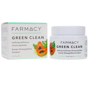 Farmacy Green Clean Makeup Meltaway Cleansing Balm 3.4 oz – Makeup Remover & Facial Cleanser