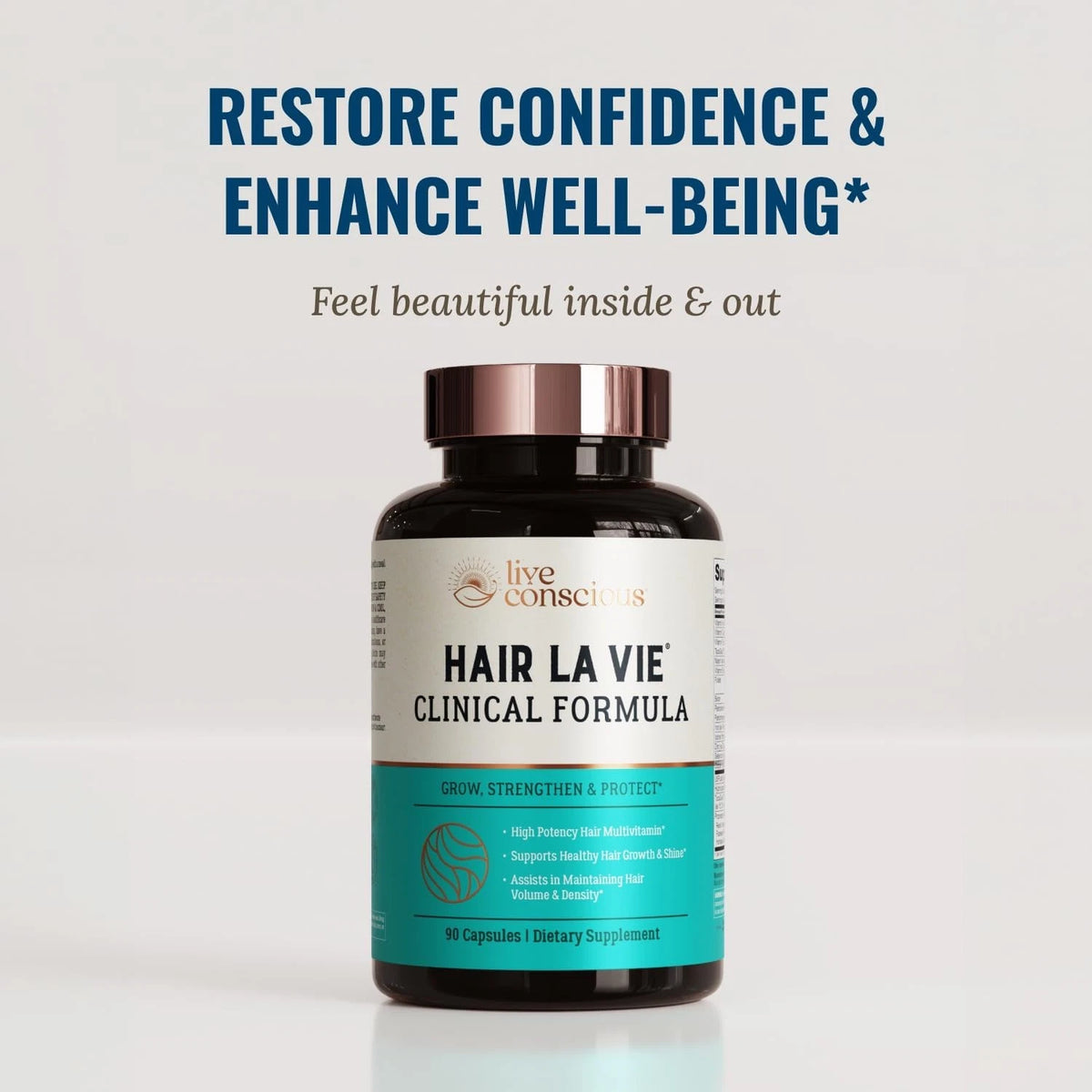 Hair La Vie Clinical Formula Hair Vitamins – 90 Capsules | Hair Health & Beauty Supplement