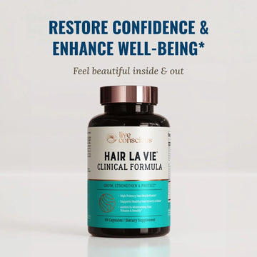Hair La Vie Clinical Formula Hair Vitamins – 90 Capsules | Hair Health & Beauty Supplement