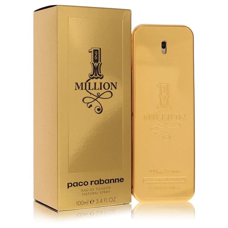 1 Million by Paco Rabanne Eau De Toilette Spray for Men – 3.4 oz / 100 ml