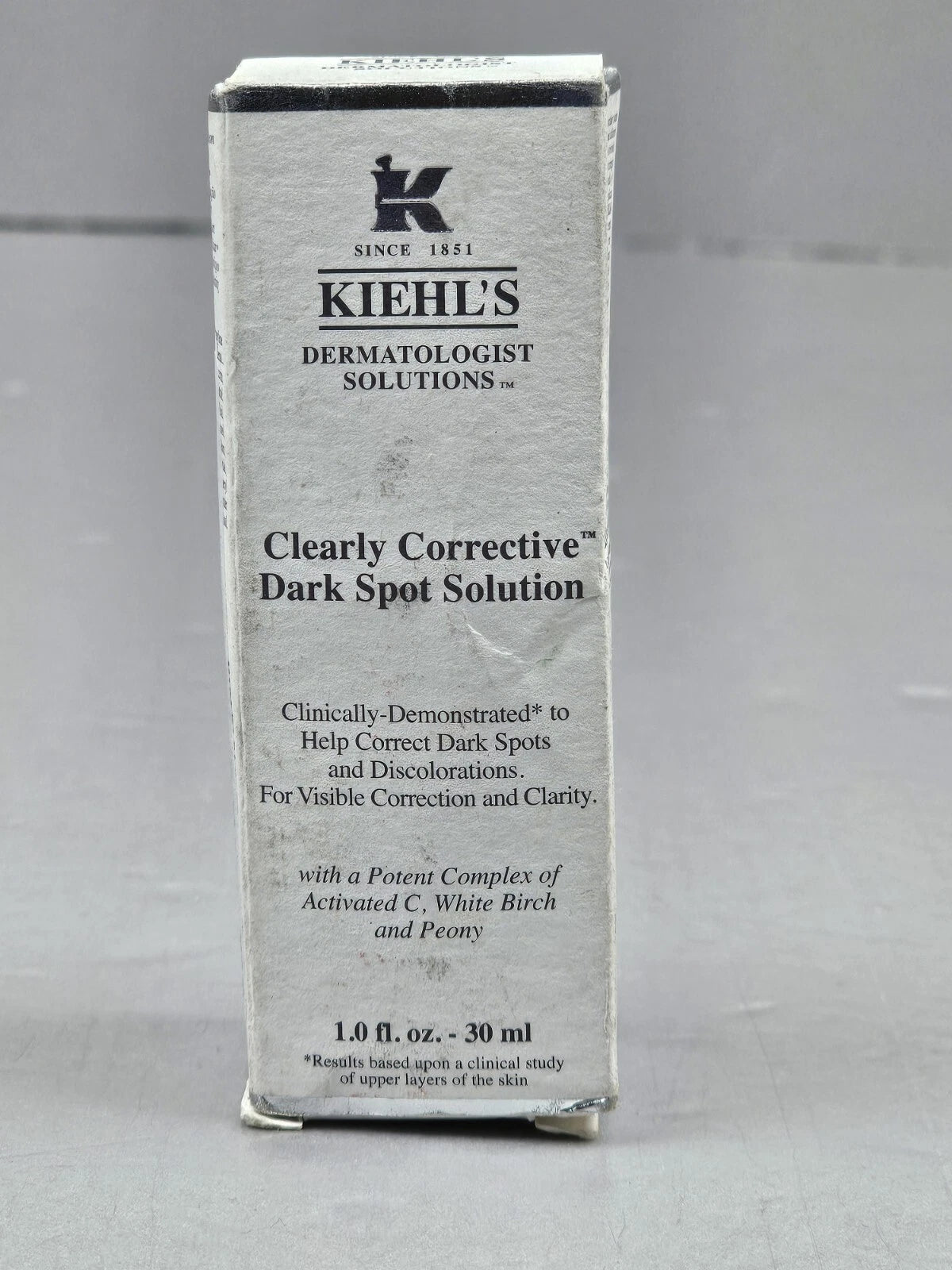 Kiehl's Clearly Corrective Dark Spot Solution 3.4 Oz / 100ml – Brightening Vitamin C Serum for Dark Spots & Uneven Skin Tone