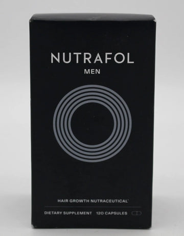 Nutrafol Men Hair Growth Supplement 120 Capsules – Men's Hair Wellness Support – Exp. 03/2027