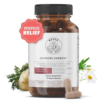 Hormone Harmony Natural Hormonal Support for Women – 72 Capsules | Women's Wellness Supplement
